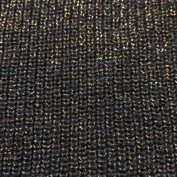 Wilfred Brown/Gold Glitter Silk & Cashmere Cardigan - Picture 9 of 15